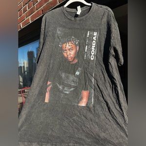 XL YBN Cordae shirt tour merch
